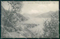 Como Menaggio Lago Visto dal Monte della crocetta Brunner 202 cartolina RB8873 – fronte