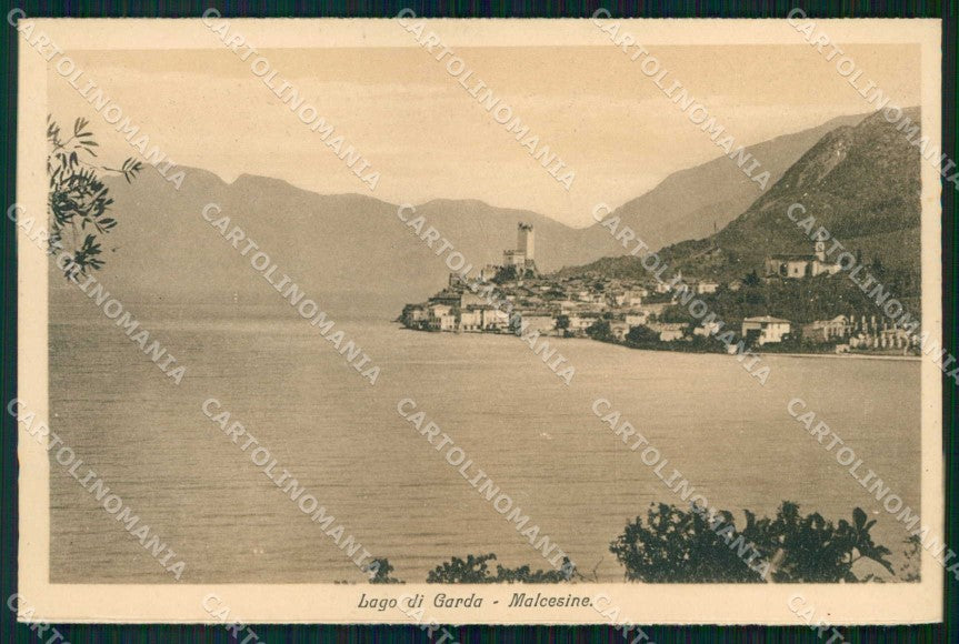 Verona Malcesine Lago di Garda cartolina RB8882 – fronte