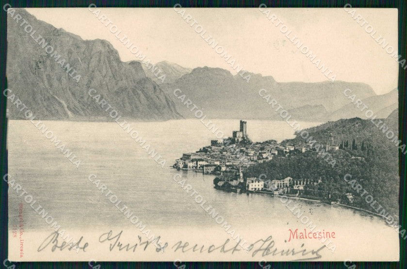 Verona Malcesine Lago di Garda Stengel 7128 cartolina RB8883 – fronte