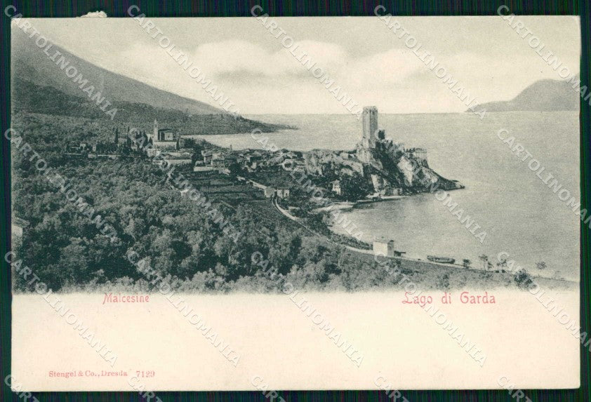 Verona Malcesine Lago di Garda Stengel 7129 cartolina RB8887 – fronte