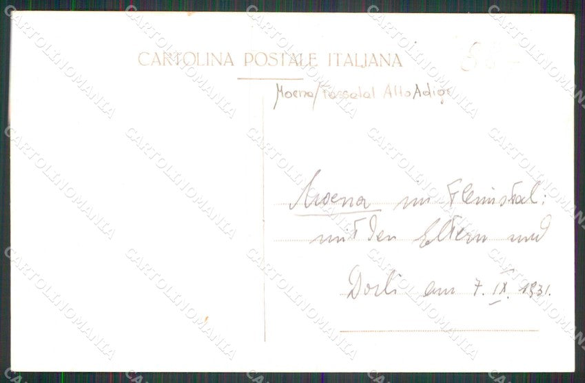 Trento Moena Val di Fiemme Foto cartolina RB8898 – retro