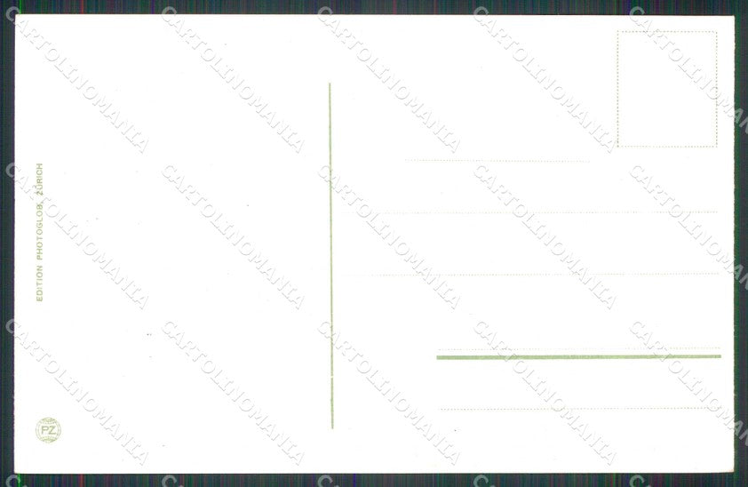 Trento Passo della Mendola Hotel cartolina RB8920 – retro
