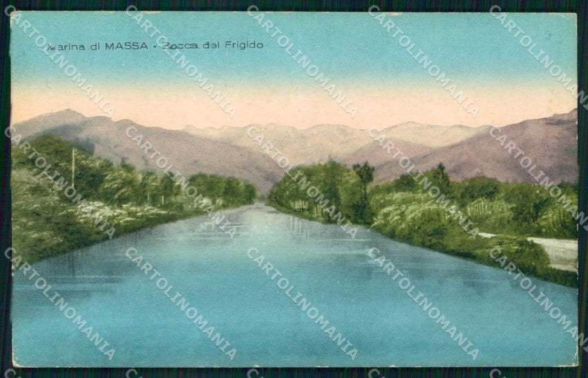 Massa Marina di Bocca del Frigido cartolina RB8929 – fronte