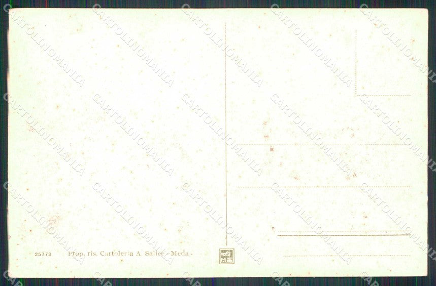 Milano Monza Meda Villa Antona Traversi cartolina RB8942 – retro