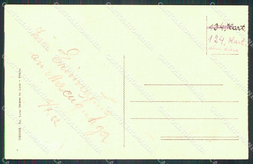 Verbania Macugnaga Monte Rosa Costumi cartolina RB8946 – retro