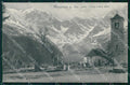 Verbania Macugnaga Chiesa Vecchia Gran Fillar Brunner 18286 cartolina RB8949 – fronte