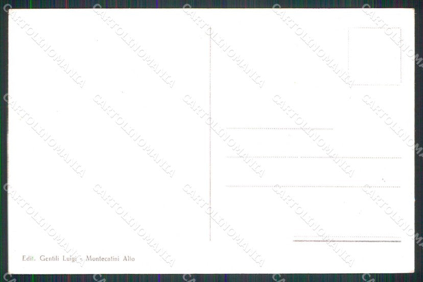 Pistoia Montecatini Terme Funicolare cartolina RB8964 – retro