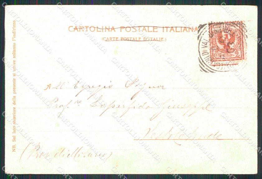 Pistoia Montecatini Terme Valdinievole Casa del Poeta Giusti cartolina RB8971 – retro