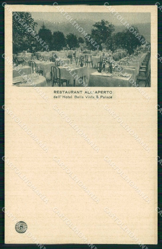 Pistoia Montecatini Terme Hotel Bella Vista e Palace cartolina RB8975 – fronte