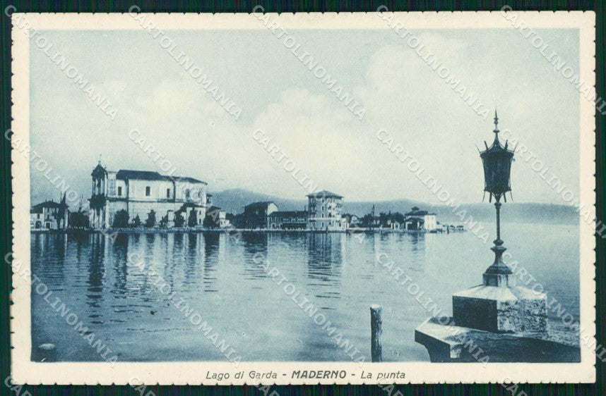 Brescia Toscolano Maderno Maderno Lago di Garda Punta cartolina RB8983 – fronte