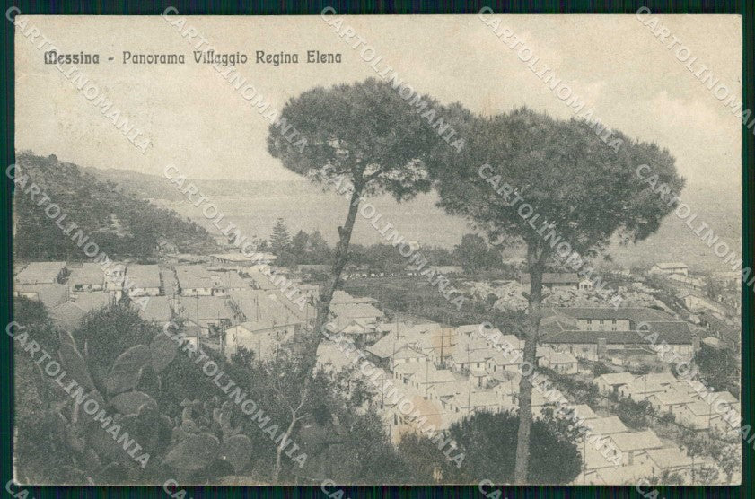 Messina Città Villaggio Regina Elena Alterocca 22799 cartolina RB9005 – fronte