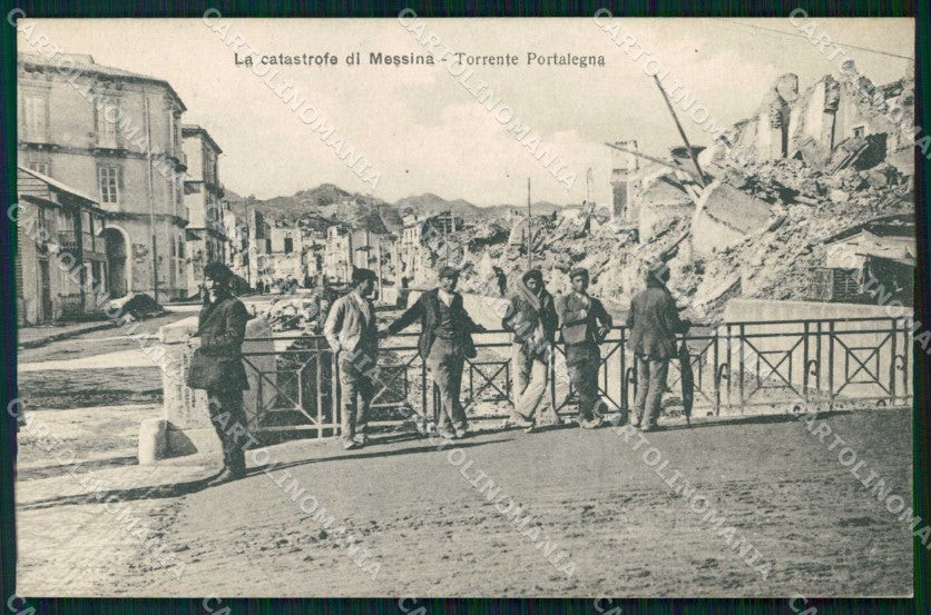 Messina Città Torrente Portalegna Alterocca 7059 cartolina RB9016 – fronte
