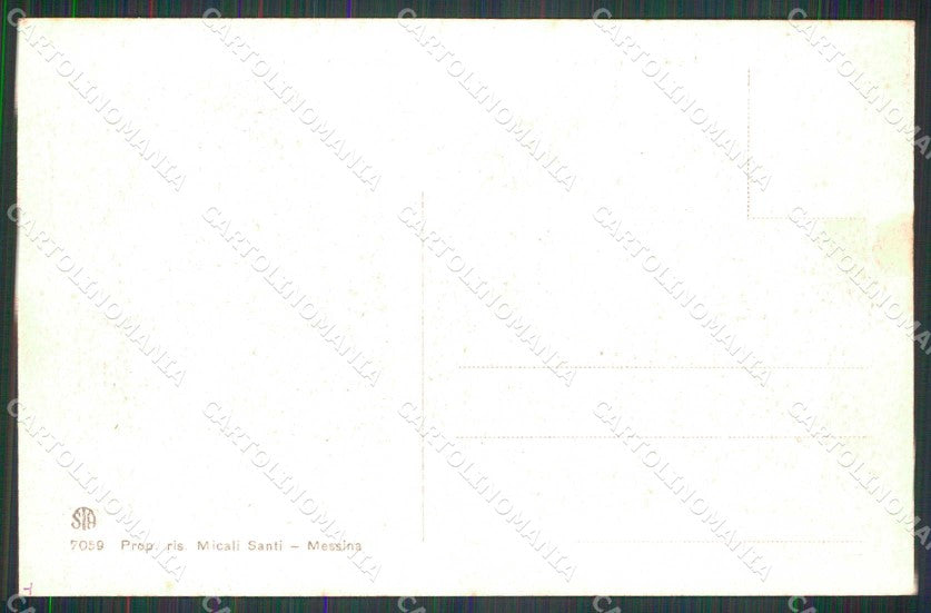 Messina Città Torrente Portalegna Alterocca 7059 cartolina RB9016 – retro
