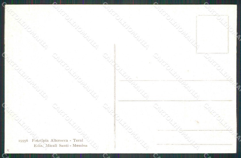 Messina Città Chiesa di Santa Maria della Scala Alterocca 19956 cartolina RB9027 – retro