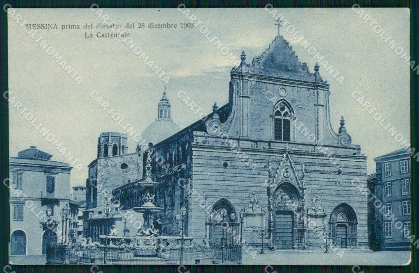 Messina Città Cattedrale cartolina RB9028 – fronte