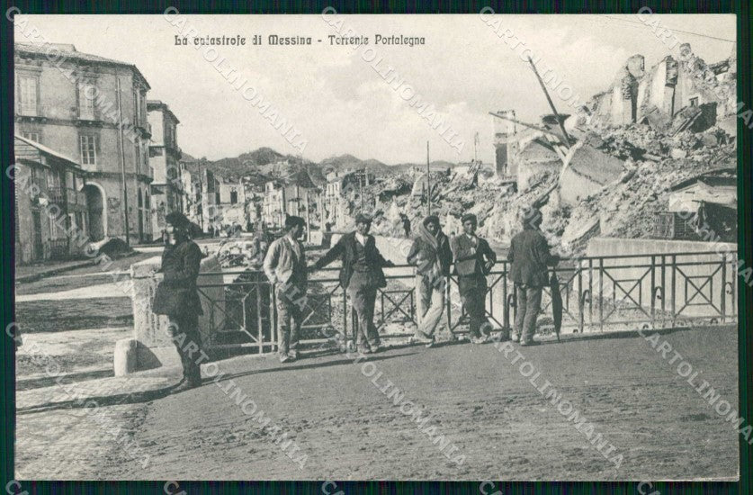 Messina Città Torrente Portalegna Alterocca 7059 cartolina RB9029 – fronte