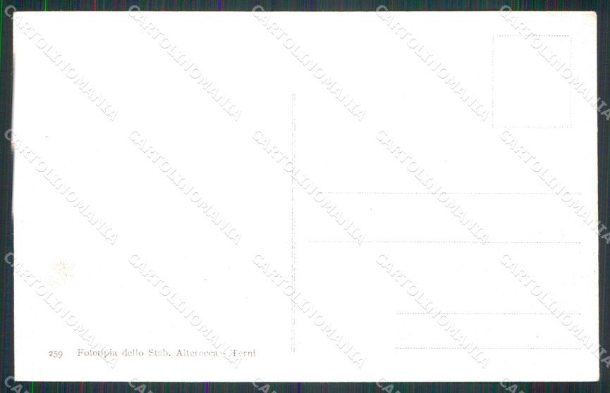 Messina Città Osservatorio Astronomico Andria Alterocca 259 cartolina RB9037 – retro