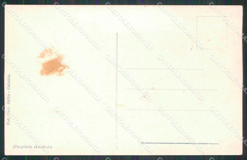 Messina Città Via Garibaldi ABRASA Foto cartolina RB9059 – retro
