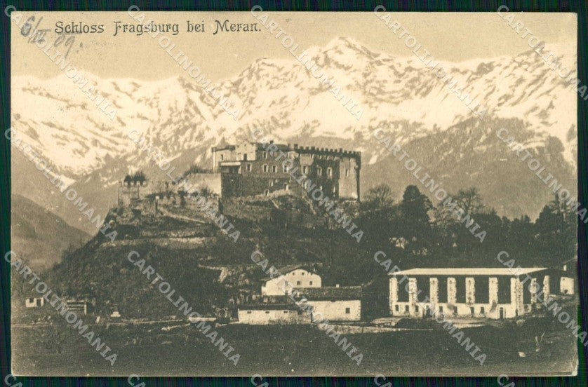 Bolzano Merano Castello Fragsburg cartolina RB9069 – fronte