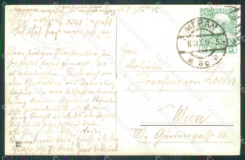 Bolzano Merano Castello Fragsburg cartolina RB9069 – retro