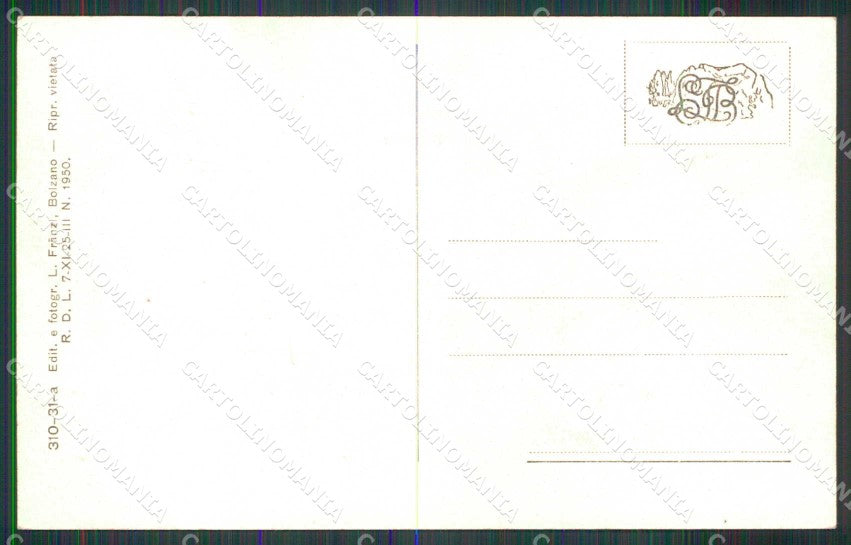 Bolzano Merano Franzl 310/31 cartolina RB9073 – retro