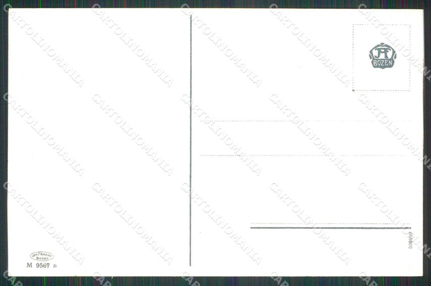 Bolzano Merano Cafè Gilf Giardini cartolina RB9078 – retro