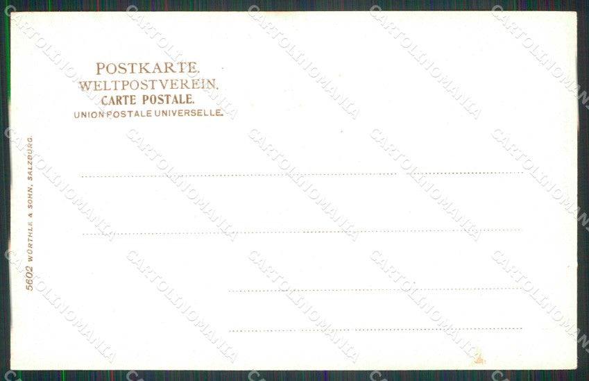 Bolzano Merano Strada Habsburg cartolina RB9079 – retro