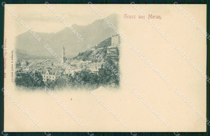 Bolzano Merano Saluti da Stengel 2381 cartolina RB9084 – fronte