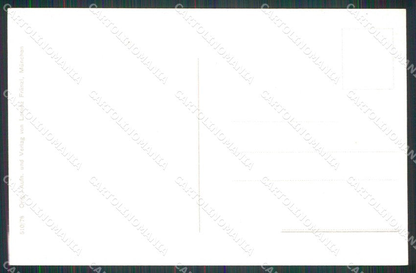 Bolzano Merano Sudtirolo Franzl 510/78 cartolina RB9090 – retro