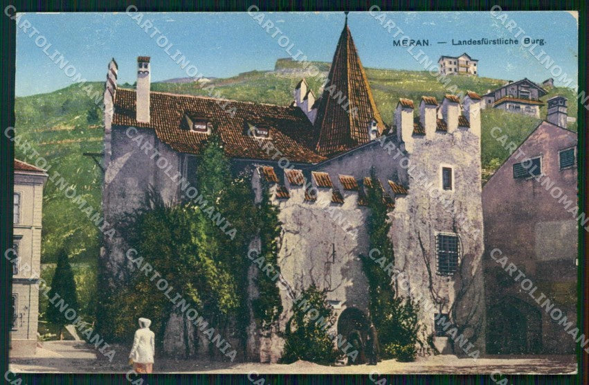Bolzano Merano Castello Principesco cartolina RB9091 – fronte