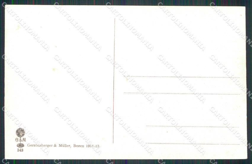 Bolzano Merano Castello Principesco cartolina RB9091 – retro