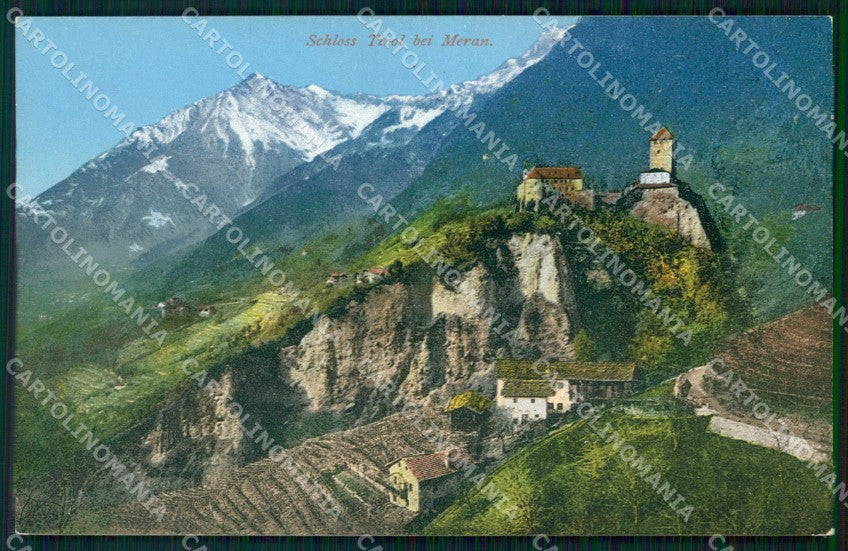 Bolzano Merano Castel Tirolo cartolina RB9092 – fronte