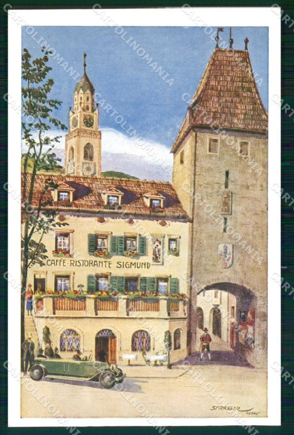 Bolzano Merano Caffè Ristorante Venezia cartolina RB9102 – fronte