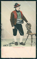 Bolzano Merano Costumi Popolari Tirolesi Stengel 22411 cartolina RB9121 – fronte