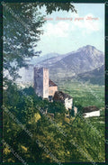 Bolzano Merano Castel Monte Leone cartolina RB9138 – fronte
