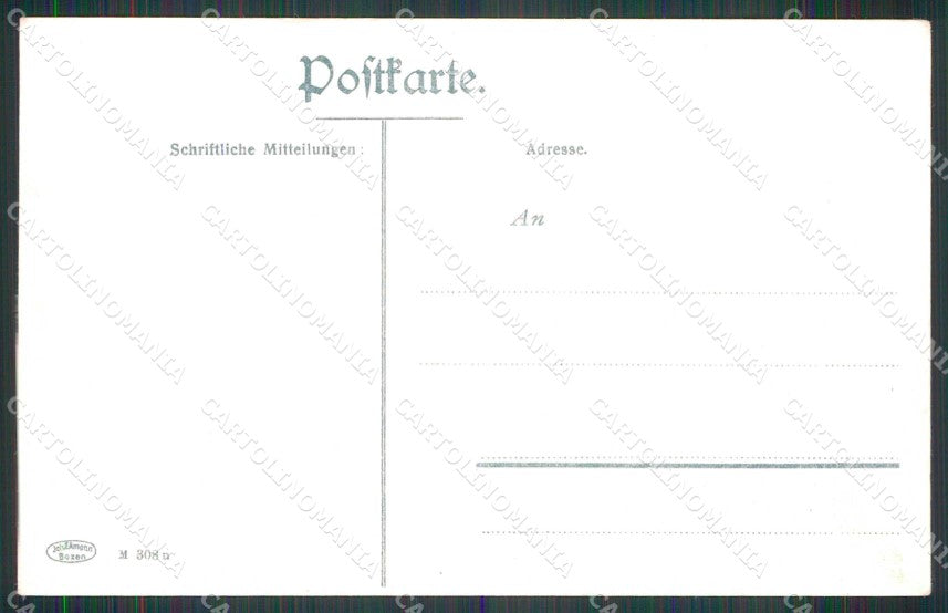 Bolzano Merano Passeggiata Gilf cartolina RB9139 – retro