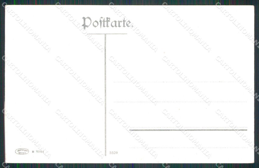 Bolzano Merano Passeggiata Tappeiner cartolina RB9140 – retro
