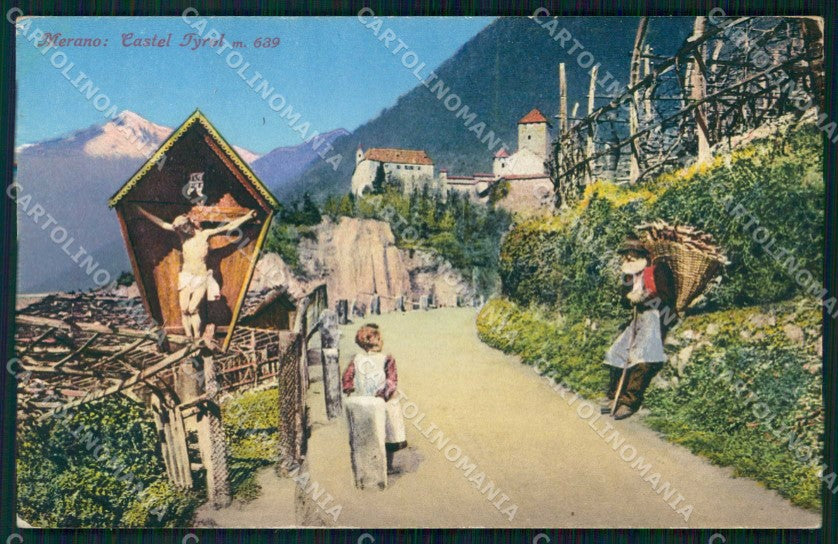Bolzano Merano Castel Tirolo Franzl 510/15 cartolina RB9142 – fronte
