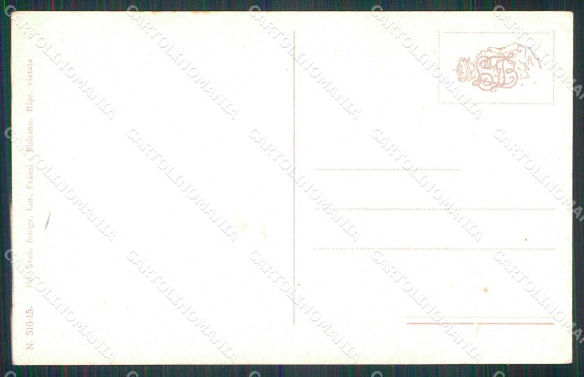 Bolzano Merano Castel Tirolo Franzl 510/15 cartolina RB9142 – retro