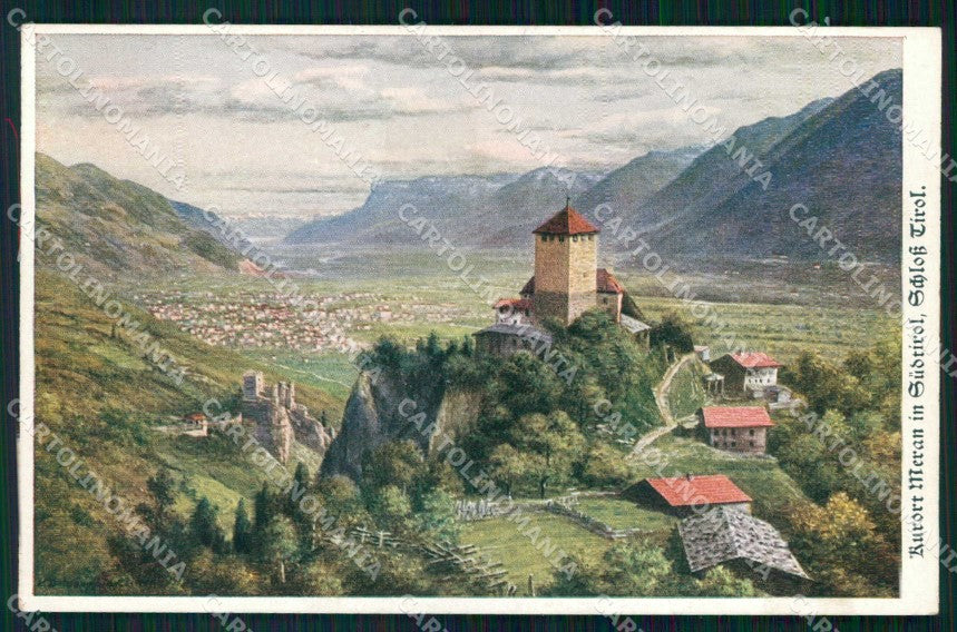 Bolzano Merano Castel Tirolo cartolina RB9143 – fronte