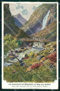 Bolzano Merano Cascate Badgastein cartolina RB9148 – fronte