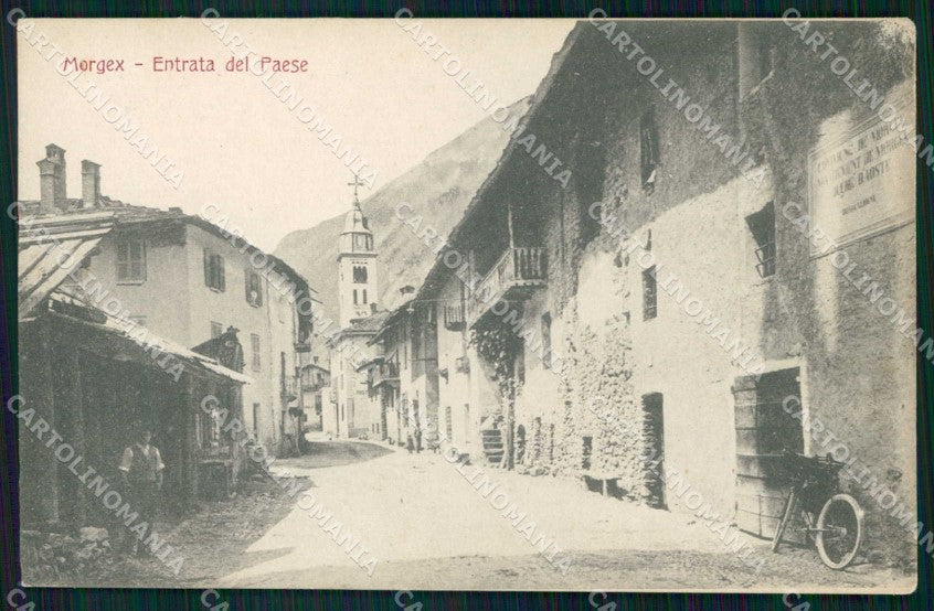 Aosta Morgex Entrata del Paese cartolina RB9181 – fronte