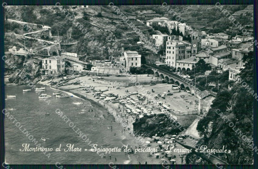 La Spezia Monterosso al Mare Spiaggetta dei Pescatori Foto cartolina RB9183 – fronte