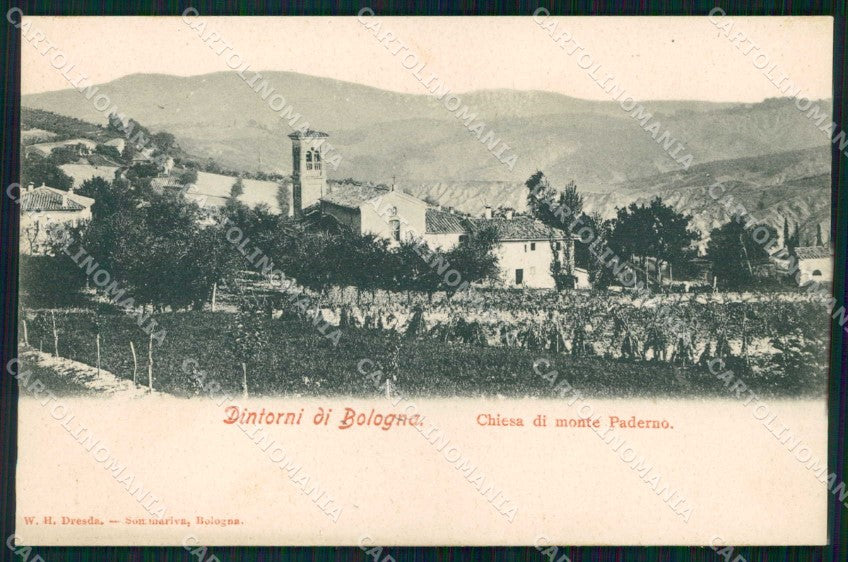 Bologna Città Chiesa di Monte Paderno cartolina RB9194 – fronte