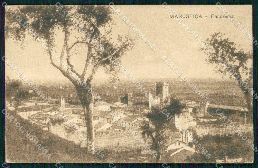 Vicenza Marostica cartolina RB9201 – fronte