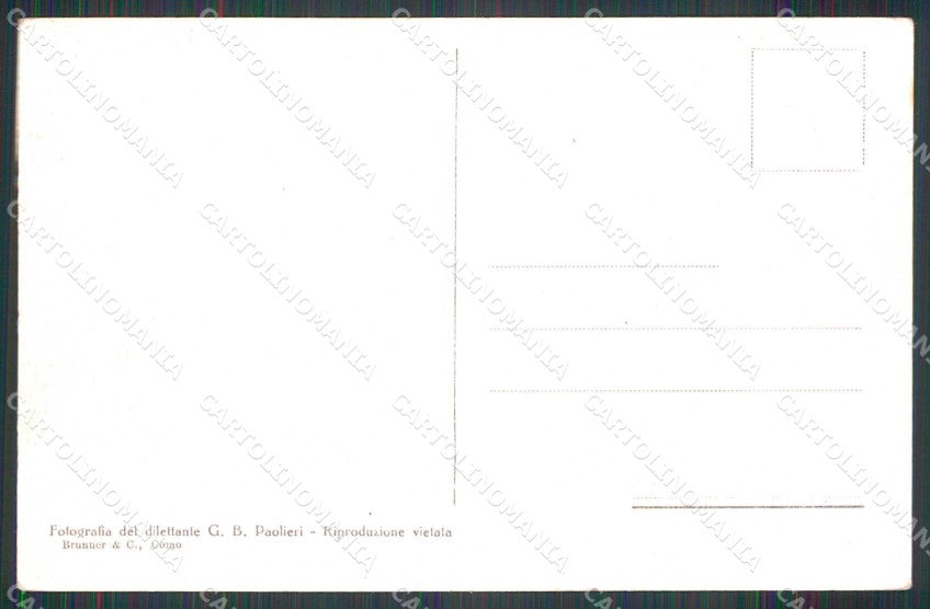 Livorno Montenero Brunner cartolina RB9208 – retro