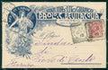 Bologna Minerbio Stabilimento Tipo Litografico Pubblicitaria cartolina RB9214 – fronte