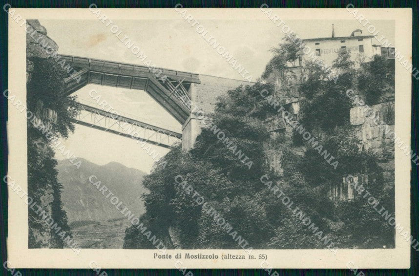 Trento Cis Ponte di Mostizzolo cartolina RB9219 – fronte