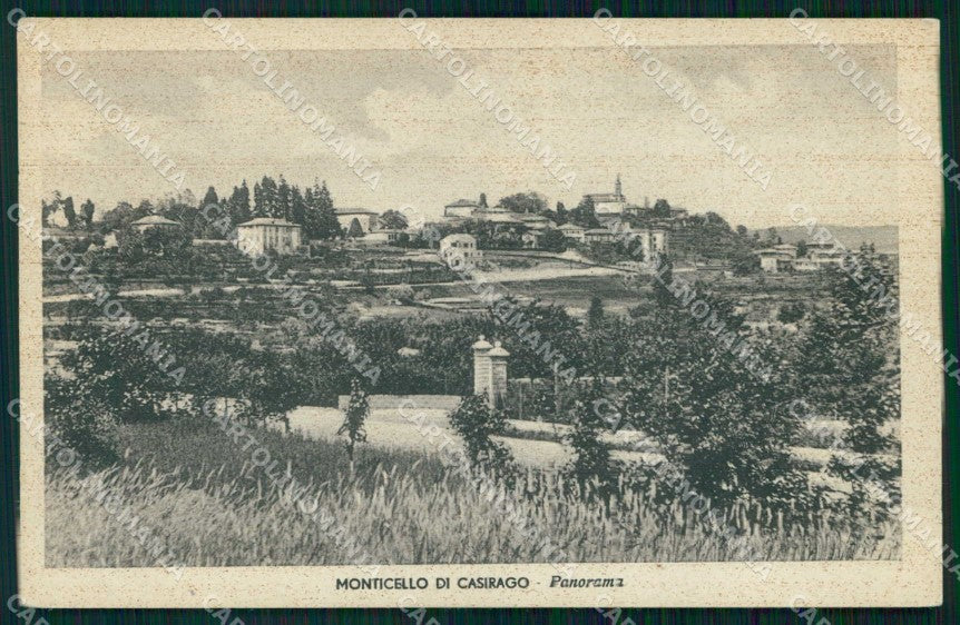 Lecco Monticello Brianza Casirago cartolina RB9221 – fronte