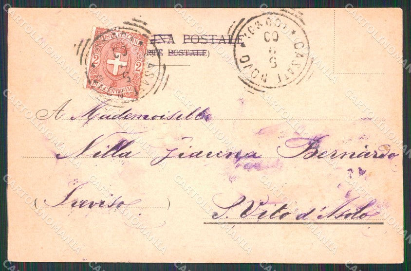Lecco Montevecchia cartolina RB9227 – retro